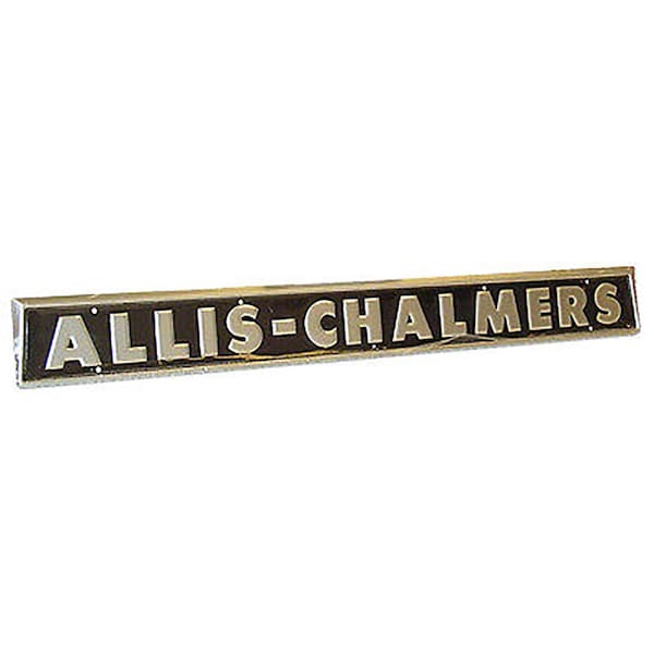Aftermarket 70242700 New Side Name Plate Emblem Fits Allis Chalmers 616 801 802 D10 D12 D15 SHN20-0072 - main